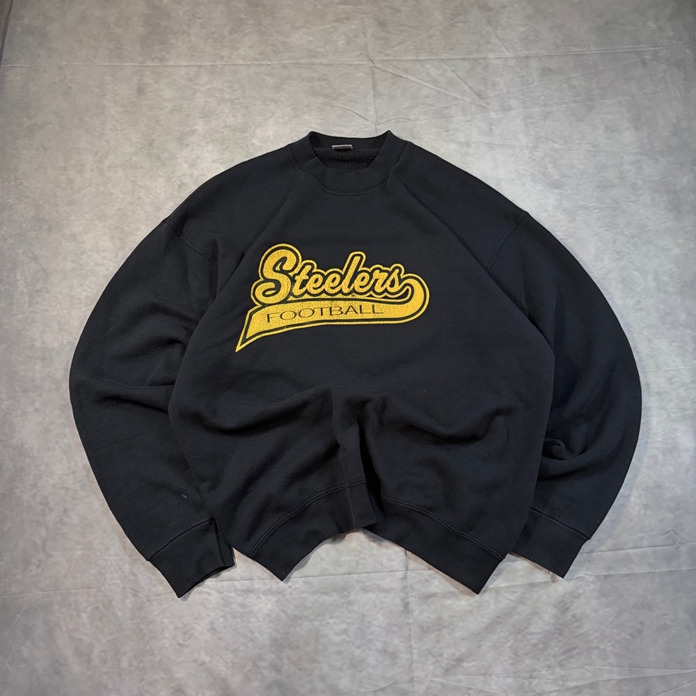 Vintage 90s Fruit Of The Loom Pittsburgh Steelers crewneck sweatshirt